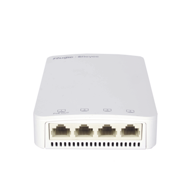 Punto de acceso Wi-Fi 5 para interior en pared con 1 puerto PoE Out, hasta 1.7 Gbps doble banda 802.11ac MU-MIMO 2x2