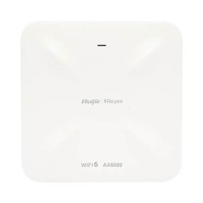 Punto de Acceso con doble puerto multi-gigabit 2.5G Wi-Fi 6 Interior en Techo hasta 5.9 Gbps, doble banda 802.11 AX6000 MU-MIMO 4x4