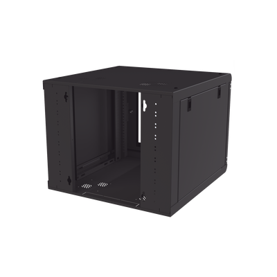 Gabinete de Pared 9U de 635 mm de Profundidad, Rack de 19&#039;&#039; en Acero Reforzado: Compacto y Resistente para Soluciones Profesionales