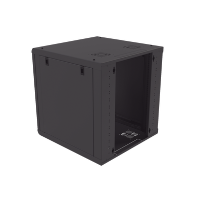 Gabinete de Pared 12U de 635 mm de Profundidad, Rack de 19'' en Acero Reforzado: Compacto y Resistente para Soluciones Profesionales