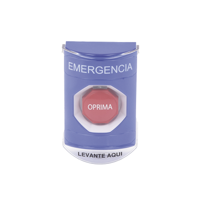 Botón Multipropósito, Emergencia, Reset Con Llave, Bocina Integrada, Español, Tapa De Policarbonato, 2 Relevadores forma C, Interior