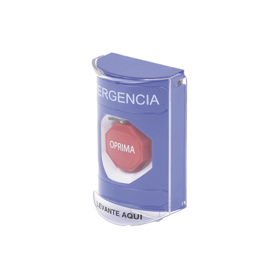 Botón Multipropósito, Emergencia, Reset Con Llave, Bocina Integrada, Español, Tapa De Policarbonato, 2 Relevadores forma C, Interior