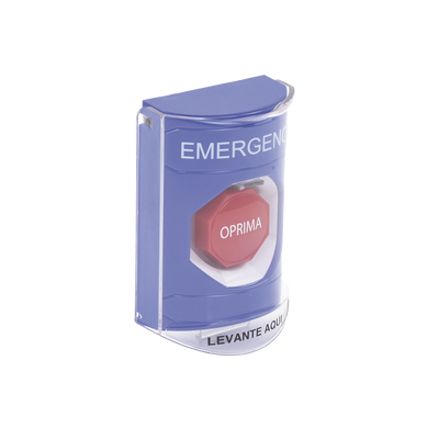 Botón Multipropósito, Emergencia, Reset Con Llave, Bocina Integrada, Español, Tapa De Policarbonato, 2 Relevadores forma C, Interior