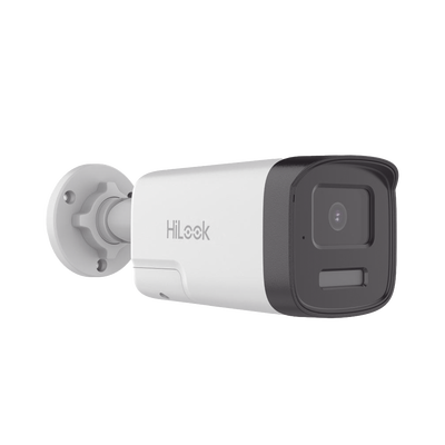 [Audio Bidireccional + Dual Light + ColorVu] Bala TURBOHD 2 Megapixel (1080p) / Lente 3.6 mm / 40 mts IR EXIR + 40 mts Luz Blanca / Micrófono y Bocina Integrado / Exterior IP67 / dWDR