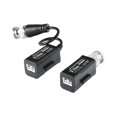 Kit de Transceptores (Baluns) con TERMINALES TIPO TORNILLO, Resolución 4K, Cable flexible COAXIAL Blindado  / COAXITRON / AUDIO POR COAXITRON / Menu OSD /Conector 100% COBRE / Calidad PREMIUM