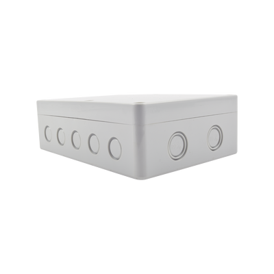 Gabinete Plástico para Exterior (IP65) de 180 x 125 x 57 mm Cierre por Tornillos.