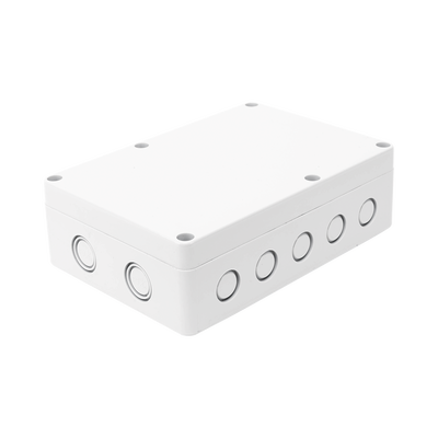 Gabinete Plástico para Exterior (IP65) de 180 x 125 x 57 mm Cierre por Tornillos.