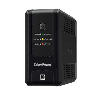 UPS de 550 VA/275 W, Topología Línea Interactiva, Entrada 120 Vca NEMA 5-15P, y 8 Salidas NEMA 5-15R, Puerto USB, Con Regulador de Voltaje (AVR)