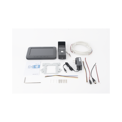 Kit de Videoportero Analógico con Pantalla LCD a Color de 7" / Frente de Calle para Exterior IP65 / Salida de Relevador