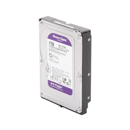 Disco Duro Purple de 1 TB / 5400 RPM / Optimizado para Soluciones de Videovigilancia / Uso 24-7 / 3 Años de Garantía
