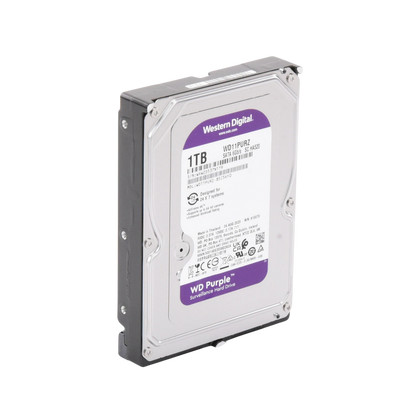 Disco Duro Purple de 1 TB / 5400 RPM / Optimizado para Soluciones de Videovigilancia / Uso 24-7 / 3 Años de Garantía