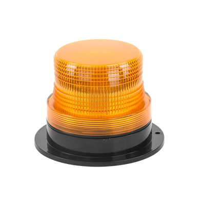 Burbuja brillante  de Larga Vida Útil con 8 LEDs, color ámbar, domo ámbar