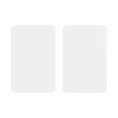 Kit de Repuesto (2 Piezas) de Aletas de Acrílico para Formar Carriles de 60 cms en Torniquetes Series DS-K3B220