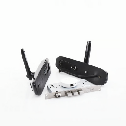 Cerradura Inteligente / Protocolo Zigbee  / Códigos Temporales Para Visitantes / Lectura de Huella / Lectura de Tag / Contraseña /  Botón para Timbrar / Alarma Anti-intrusión / Uso en Interior / Incluye HUB