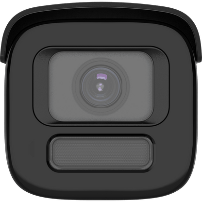 [Dual Light + ColorVu 3.0 + HikAI] Bala IP  4 Megapixel / Lente Mot. 2.8 a 12 mm / 60 mts IR + Luz Blanca / Exterior IP67 / WDR 130 dB / ACUSENSE 3.0 / Microfono Integrado / Metal / NEMA 4X / ACUSEARCH