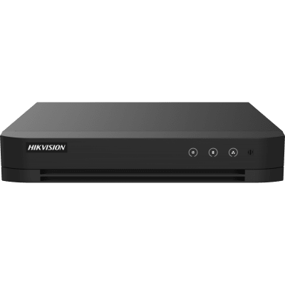 DVR 4 Canales TURBOHD + 2 Canales IP / 5 Megapixel Lite - 3K Lite / Audio Bidireccional  / ACUSENSE (Evista falsas alarmas) / 1 Bahía de Disco Duro / Salida de Video en Full HD