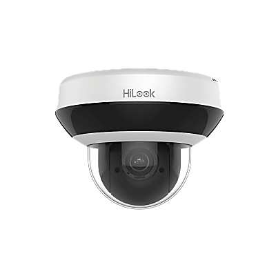 Mini Domo PTZ IP 2 Megapixel / 4X Zoom / H.265+ / 20 mts IR EXIR / WDR 120dB / PoE / IK10 / Exterior IP66 / Ultra Baja Iluminación / Micrófono Integrado / PoE