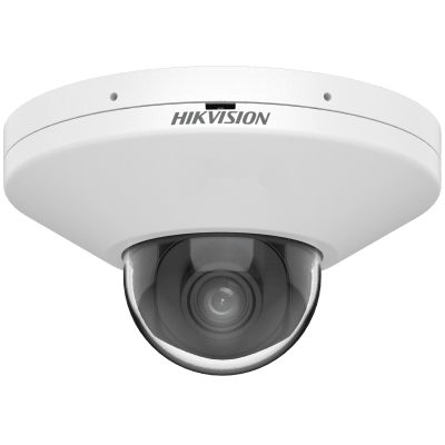 [Hik AI] Mini Domo IP 4 Megapixel / Lente 2 mm / Ideal para Elevadores / Diseño Compacto / ColorVu / 2 Micrófonos Integrados / Interior / ACUSENSE / Captura Facial / PoE / WDR 130 dB / ONVIF / Micro SD