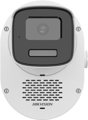 [SoundMax + ColorVu 3.0 + MD 3.0] Bala IP 4 Megapixel / Lente 4 mm / 50 mts IR + 50 mts Luz Blanca / Micrófono Integrado / ACUSENSE Lite / Exterior IP67 / WDR 120 dB / PoE / Micro SD