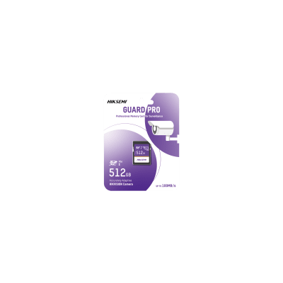 Memoria SD Clase 10 de 512GB / Especializada Para Videovigilancia