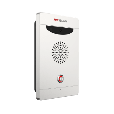 Panel de Alarma de Pánico con Video DS-PEA103-CK1-E1 / Cámara 2MP / Audio Bidireccional / Alarma de Manipulación / POE / IP65 / IK08 / Montaje en Pared o Empotrado