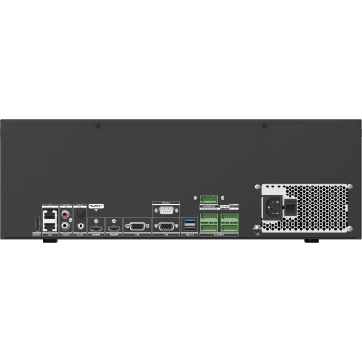 [AcuSeek] NVR 32 Megapixel (8K) / 64 Canales IP / AcuSense / ANPR / Conteo de Personas / Heat Map / 16 Bahías de Disco Duro / 2 Tarjetas de Red / Soporta RAID con Hot Swap / 2 HDMI en 8K / Soporta POS / Alarmas I/O / ACU