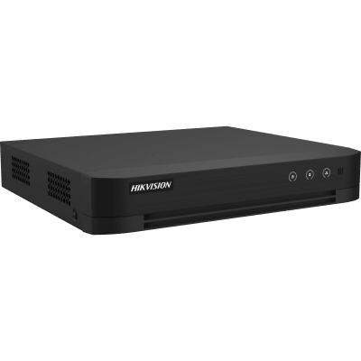 DVR 16 Canales TURBOHD + 8 Canales IP / 5 Megapixel Lite - 3K Lite / Audio de Dos Vías por Coaxitron / ACUSENSE (Evita falsas alarmas) / 1 Bahía de Disco Duro / Salida de Video en Full HD