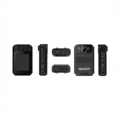 Body Camera para Seguridad / Video 4K / GPS Interconstruido / Conexión 4G-LTE / WiFi / Bluetooth / Sistema Basado en Android / Exterior IP66