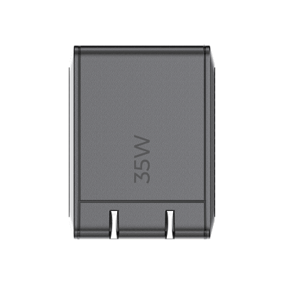 Cargador PRO USB-A / USB-C a C / Tecnología GaN (Nitruro de Galio / Fast-Charging / Potencia 60W / Velocidad Transferencia 480 Mbps / Material Silicona No Tóxica / Conector Aluminio Anodizado