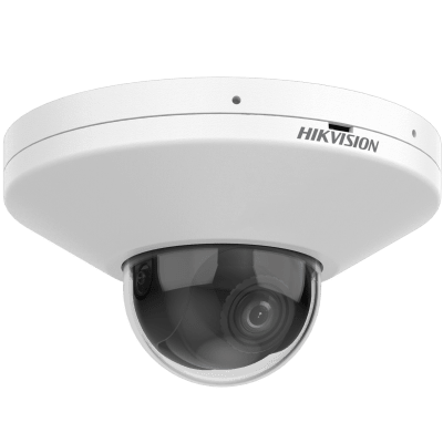 [Hik AI] Mini Domo IP 4 Megapixel / Lente 2 mm / Ideal para Elevadores / Diseño Compacto / ColorVu / 2 Micrófonos Integrados / Interior / ACUSENSE / Captura Facial / PoE / WDR 130 dB / ONVIF / Micro SD
