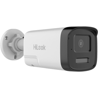 [Audio Bidireccional + Dual Light + ColorVu] Bala TURBOHD 3K /5 Megapixel / Lente 2.8 mm / 40 mts IR EXIR + 40 mts Luz Blanca / Micrófono y Bocina Integrado / Exterior IP67 / Metal / dWDR