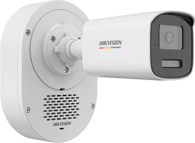 [SoundMax + ColorVu 3.0 + MD 3.0] Bala IP 4 Megapixel / Lente 4 mm / 50 mts IR + 50 mts Luz Blanca / Micrófono Integrado / ACUSENSE Lite / Exterior IP67 / WDR 120 dB / PoE / Micro SD