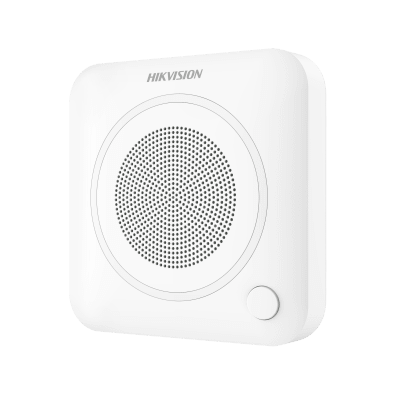 (AX PRO) Sirena Inalámbrica Interior / 105dB / Audio Intercom 85 dB / LED de Alerta