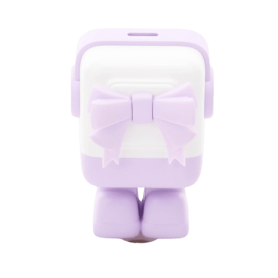 Cargador Mini GaNRobot 30W serie UNO | 1 USB-C de Carga Rápida | Tecnología GaN II | Multiprotocolo PD/QC/SCP/FCA | Carga Inteligente | Pantalla LED | Zapato Magnético Extraíble | Thermal Guard | Color Lila.