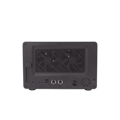 NAS UGREEN NASync DXP6800 Pro / Intel Core i5-1215U 10 Núcleos / 6 Bahías SATA + 2 M.2 NVMe / 2 Puertos Thunderbolt 4 / 2 Puertos 10GbE / 8K HDMI / PCIe 4.0 x4 / DDR5 Hasta 64GB / Compatibilidad Multiplataforma