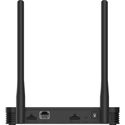 NVS (Hub) de 4 Megapixel / 4 Canales IP / Soporta Memoria Micro SD de 512 GB / 2 Antenas Wi-Fi / Se Conecta a Hik-Connect
