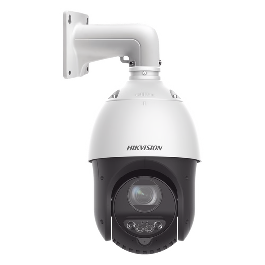PTZ IP 4 Megapixel / 15X Zoom / 100 mts IR / Exterior IP66 / DARKFIGHTER / ACUSENSE (Evita Falsas Alarmas) / Detección Facial / WDR 120 dB / Entrada y Salida de Audio y Alarmas / HLC / EIS / PoE+ / MicroSD