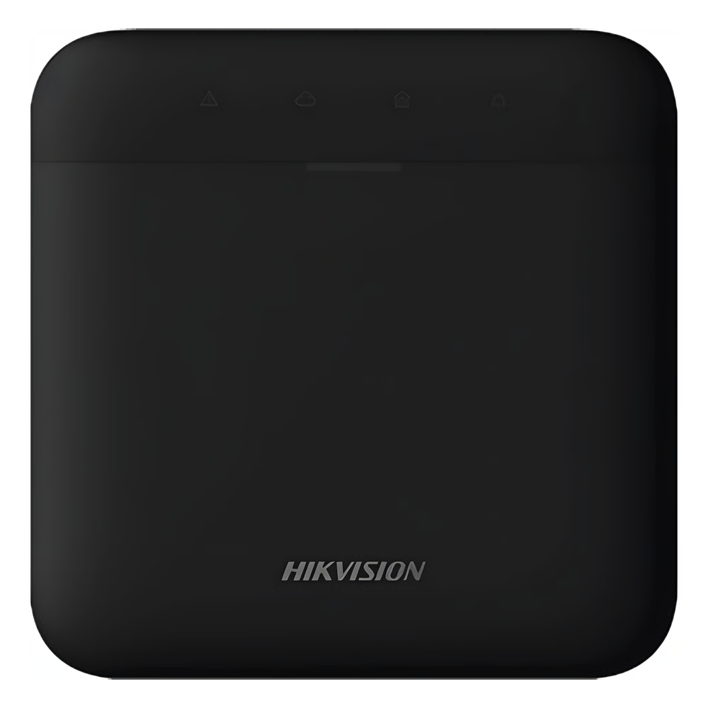 (AX PRO) Panel de Alarma Inalámbrico de Hikvision / Color Negro / Soporta 48 Zonas / GSM 3G/4G, Wi-Fi y Ethernet / Incluye Batería de respaldo / Compatible con los Accesorios AX PRO.