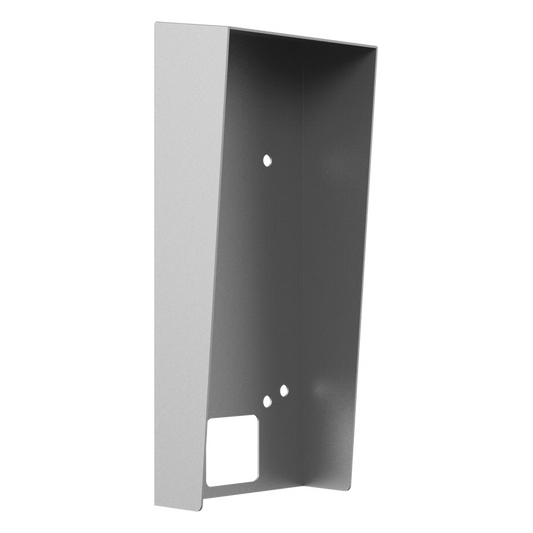 Carcasa protectora para biometrico Hikvision DS-K1T502DBFWX-C / Protege de la lluvia / Material SECC