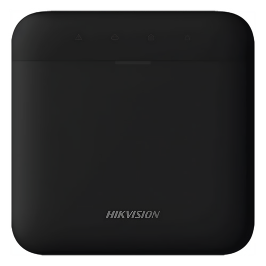 (AX PRO) Panel de Alarma Inalámbrico de Hikvision / Color Negro / Soporta 48 Zonas / Wi-Fi y Ethernet / Incluye Batería de respaldo / Compatible con los Accesorios AX PRO