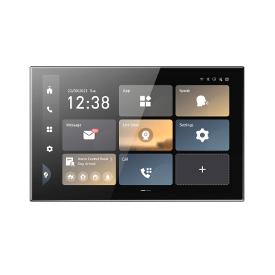 Monitor Interior Inteligente 9 Series / Pantalla Táctil IPS 10.1" 1920x1200 / Android 14 / WiFi 6 / PoE  / Gestión Unificada de Seguridad