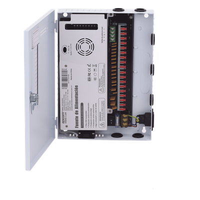 Fuente de Poder CCTV / 18 Canales / 30 A / 11-15 VCC / 350 W / Filtro de Ruido por Canal