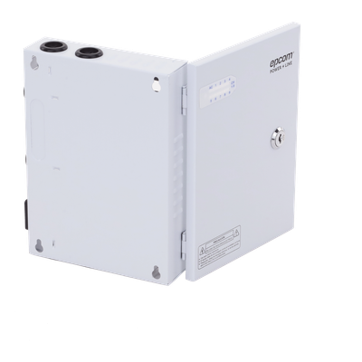 Fuente de Alimentación Profesional / 9 Canales / 16 A Total / 11-15 VCC Ajustable / 200 W / Filtro de Ruido por Canal