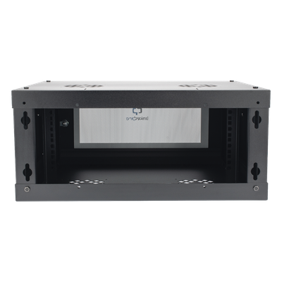 Gabinete de Pared / 4U / 19 in / 455 mm Profundidad / 1.49 ft / Cristal Templado / Acero Reforzado