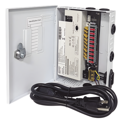Fuente de Alimentación Profesional / 9 Canales / 16 A Total / 11-15 VCC Ajustable / 200 W / Filtro de Ruido por Canal