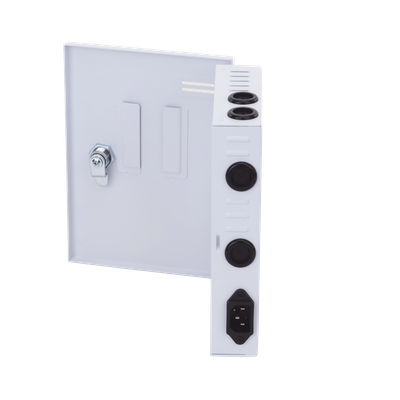 Fuente de Alimentación Profesional / 9 Canales / 16 A Total / 11-15 VCC Ajustable / 200 W / Filtro de Ruido por Canal
